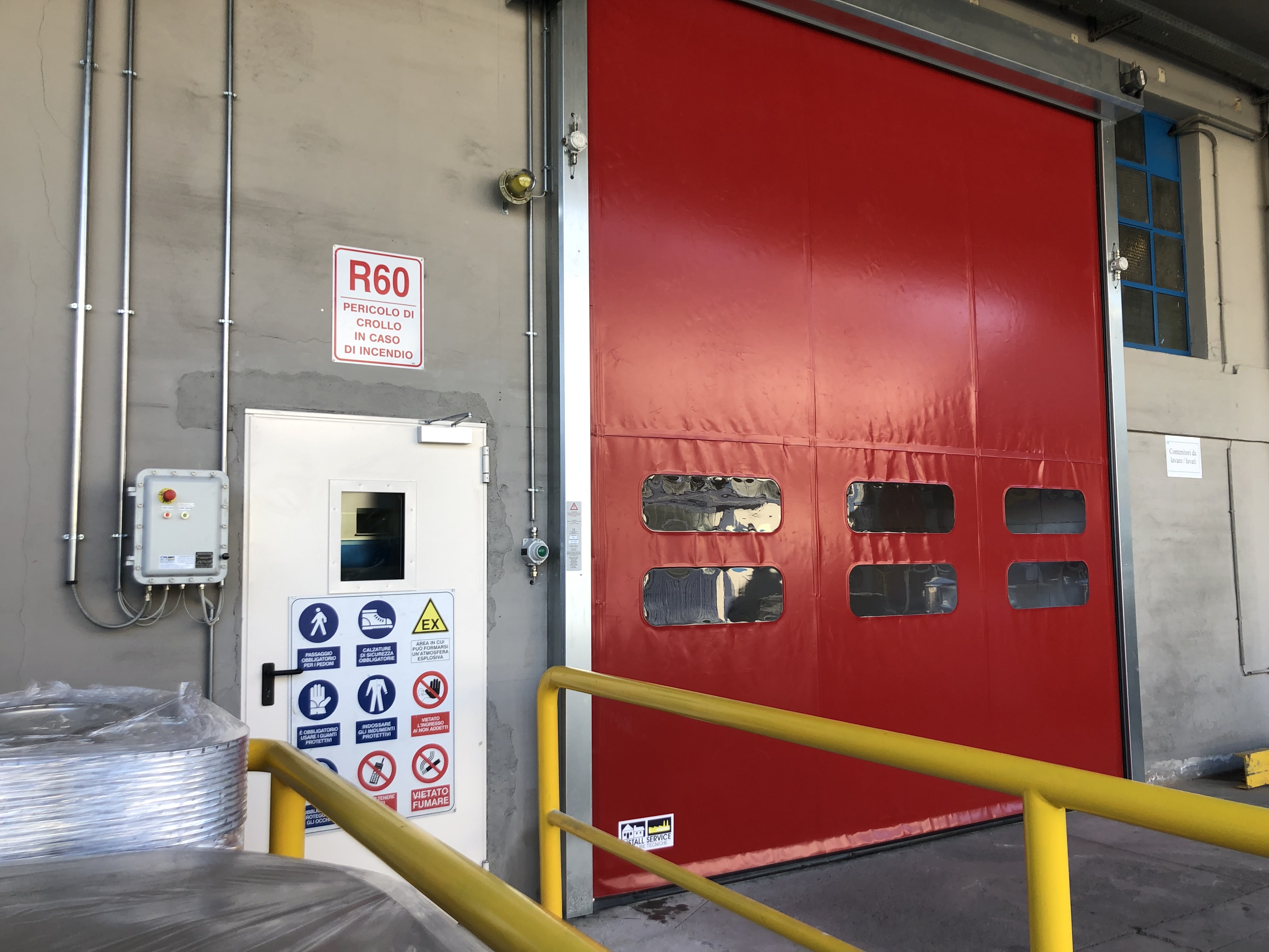 Porte ad avvolgimento rapido