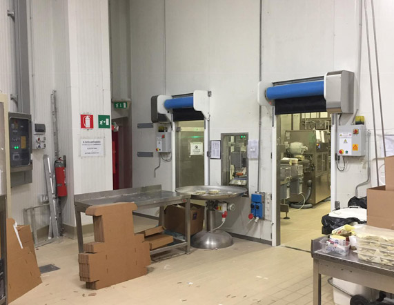 Porte isolanti per industria alimentare